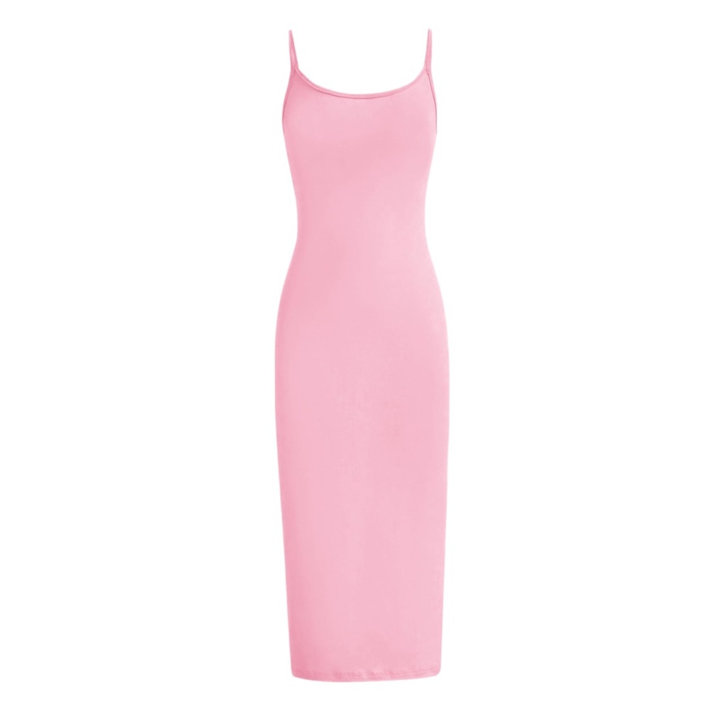 NWOT Girls Pink Bodycon‎ Maxi Dress - Size 14